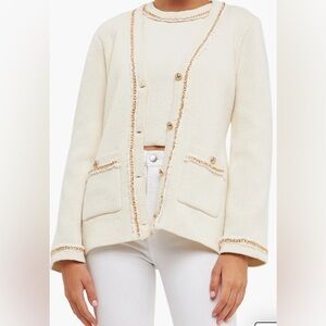 *NWT* Endless Rose Trim Detail Caridgan